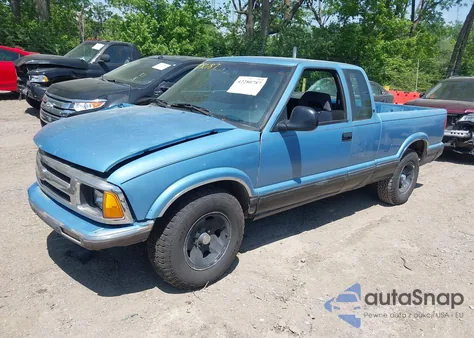 1996 Chevrolet S Truck S10 из США, поврежденный, VIN 1GCCS19X8TK187767
